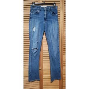 Reformation Liza High Straight Jeans Size 27 Cut LY191